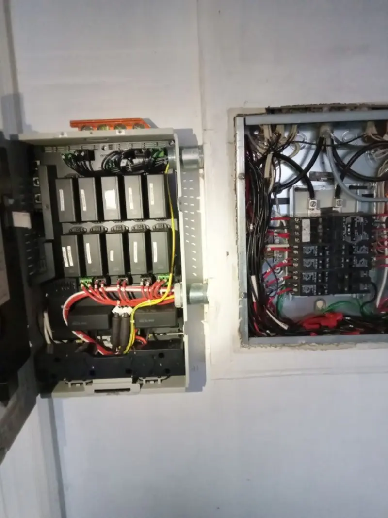 Electrical panel upgrade completed for Ring Doorbell Installation in Lake Shore